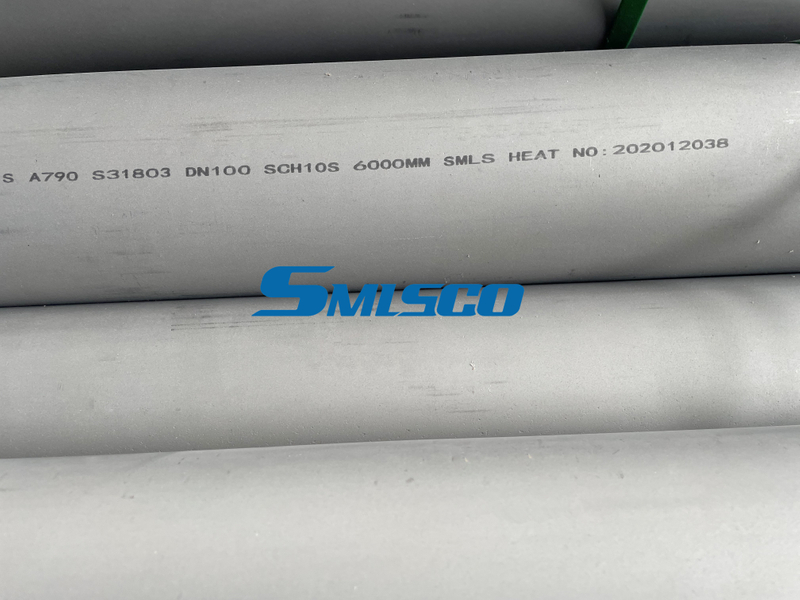 Petrol ve Gaz için S31803 Dubleks Çelik SMLS Boru 6000MM